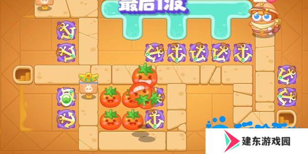 《保卫萝卜4》法老归来第111关通关攻略