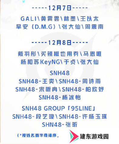 《王者荣耀》2024电竞派对音乐节嘉宾阵容介绍