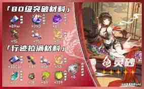 崩坏星穹铁道灵砂养成材料有哪些-崩坏星穹铁道灵砂培养所需材料一览