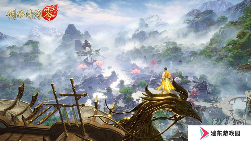 至美国风江湖！《剑侠情缘·零》3.5首测场景实录视频曝光
