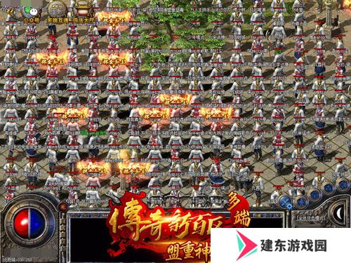 《传奇新百区-盟重神兵》全平台上线 首日登录人数突破50万