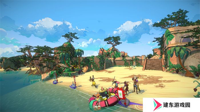 踏浪而行，夺宝求生！多人合作APRG《Surfpunk》预告片公开