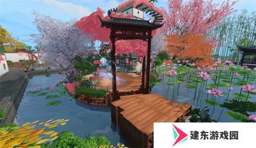 《天下》手游中秘藏的桃源仙境？陶渊明看了都点赞！