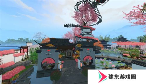 《天下》手游中秘藏的桃源仙境？陶渊明看了都点赞！