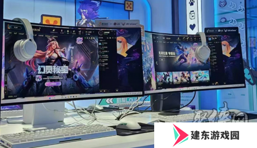 冰川白美学邂逅尖端科技：LG UltraGear™OLED电竞显示器China Joy首秀