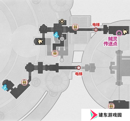 崩坏星穹铁道晨昏之眼宝箱在哪里图四