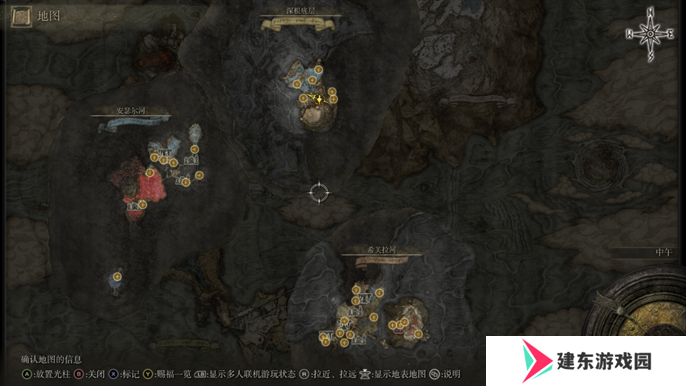 艾尔登法环地图全貌图高清图二十三
