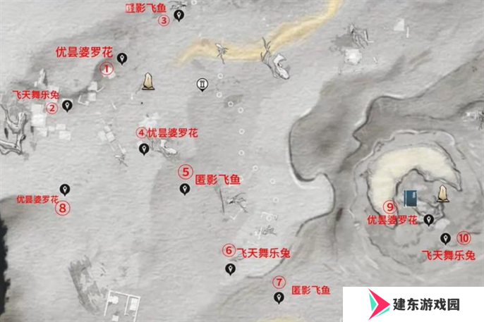 燕云十六声河西蹊跷全收集位置图图三