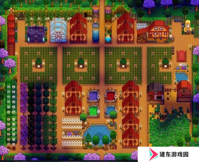 《星露谷物语》全农场地图布局分享