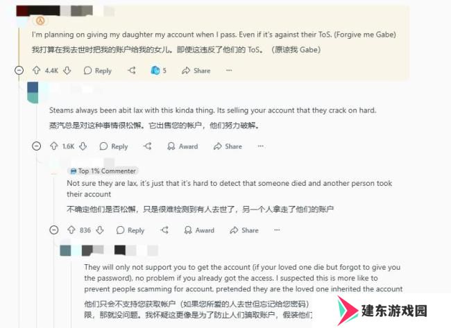 你的游戏并不属于你 Steam账号遗产继承引发玩家热议