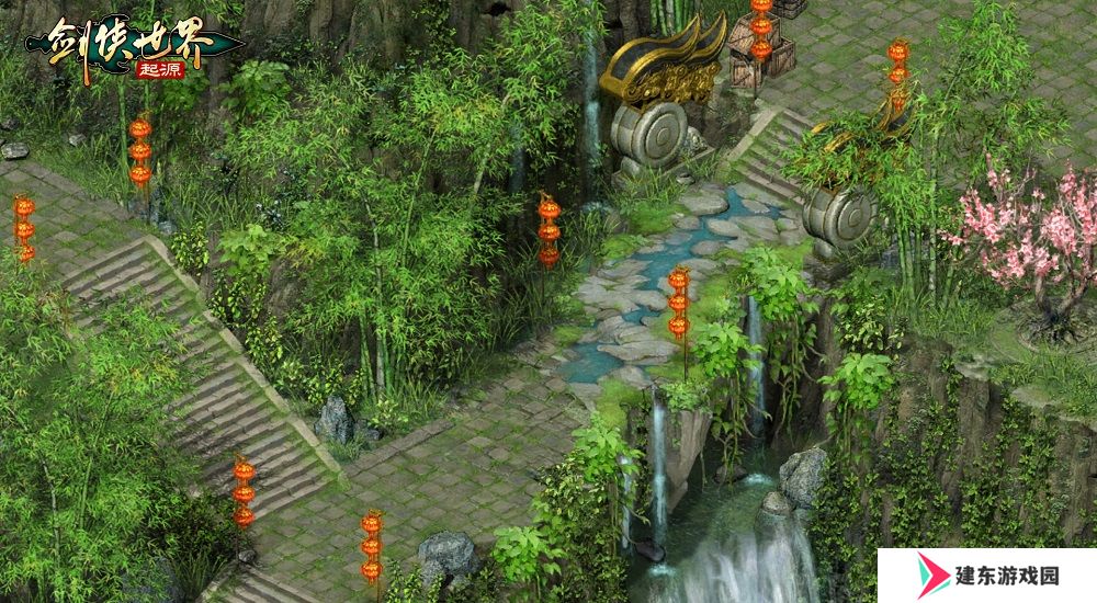 探秘古墓派！《剑侠世界：起源》新门派地图曝光