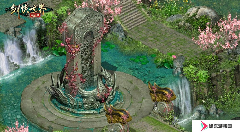 探秘古墓派！《剑侠世界：起源》新门派地图曝光