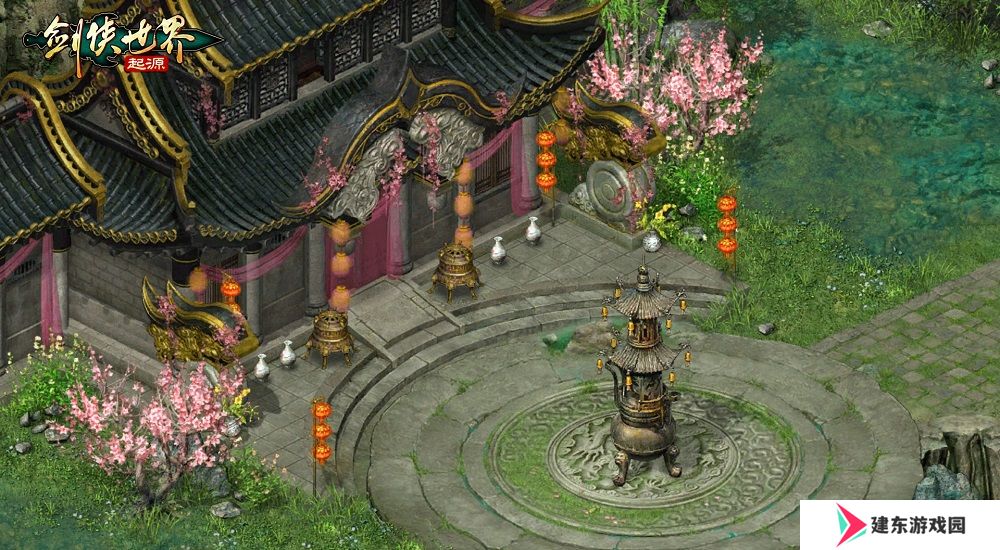 探秘古墓派！《剑侠世界：起源》新门派地图曝光