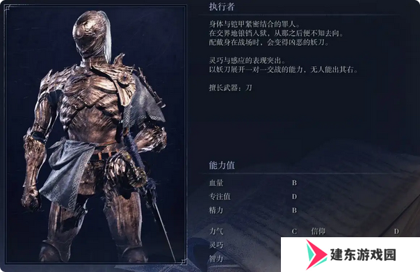 《艾尔登法环：黑夜君临》执行者角色完全解析分享