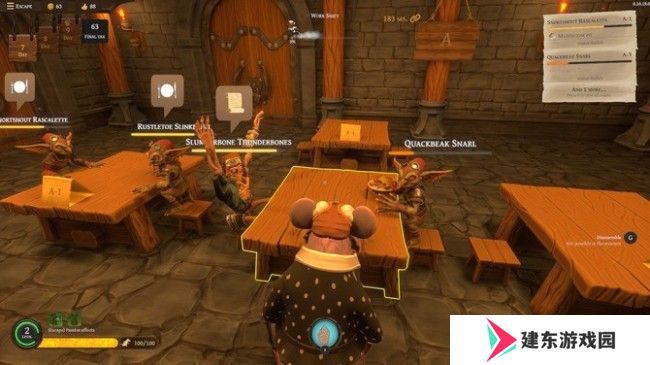 《鼠鼠餐厅》Steam试玩发布 老鼠版中世纪餐厅经营